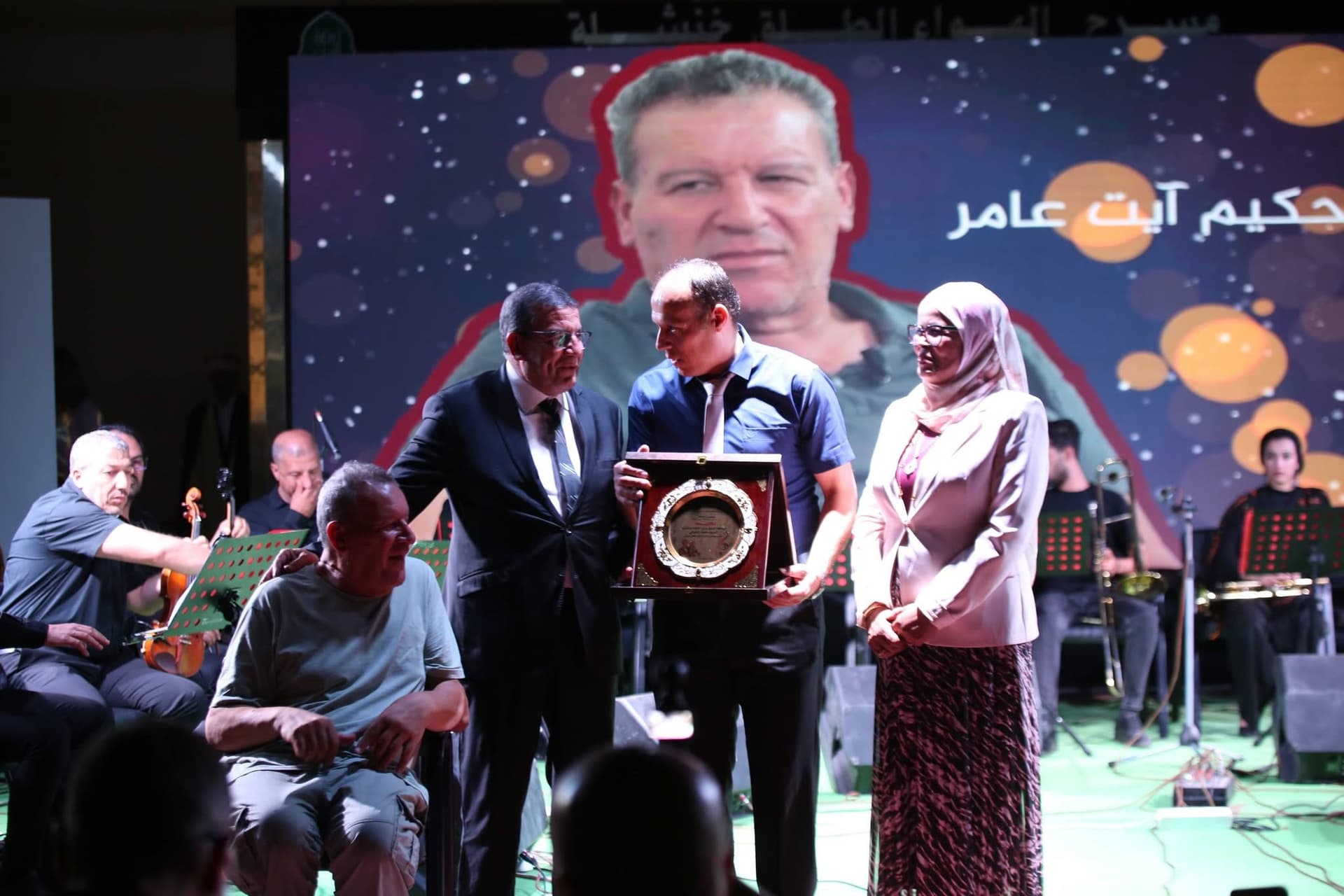 انطلاق فعاليات الطبعة الثالثة من المهرجان الثقافي الوطني للموسيقى والأغنية الشاوية وسط أجواء بهيجة