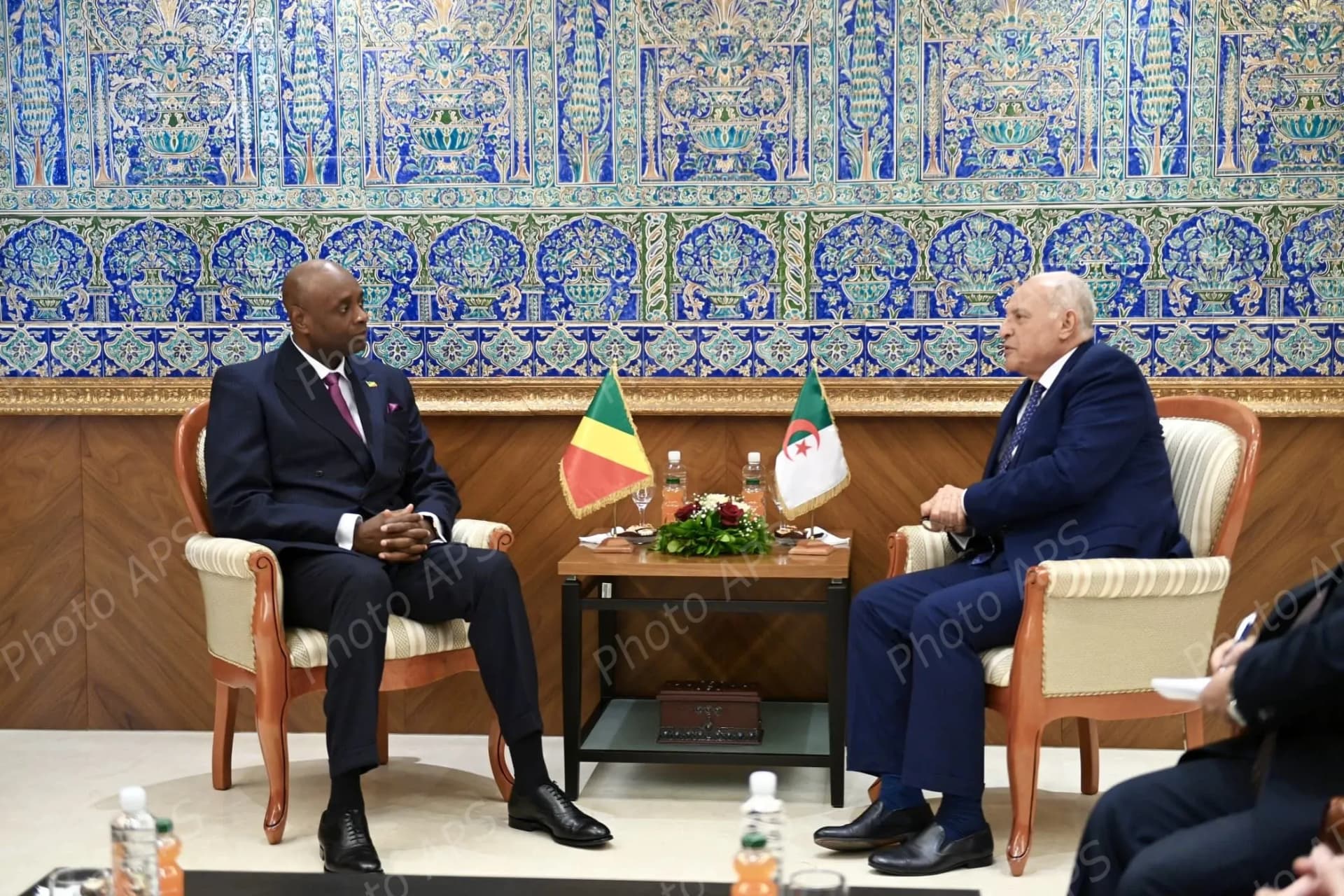 عطاف يستقبل نظيره الكونغولي