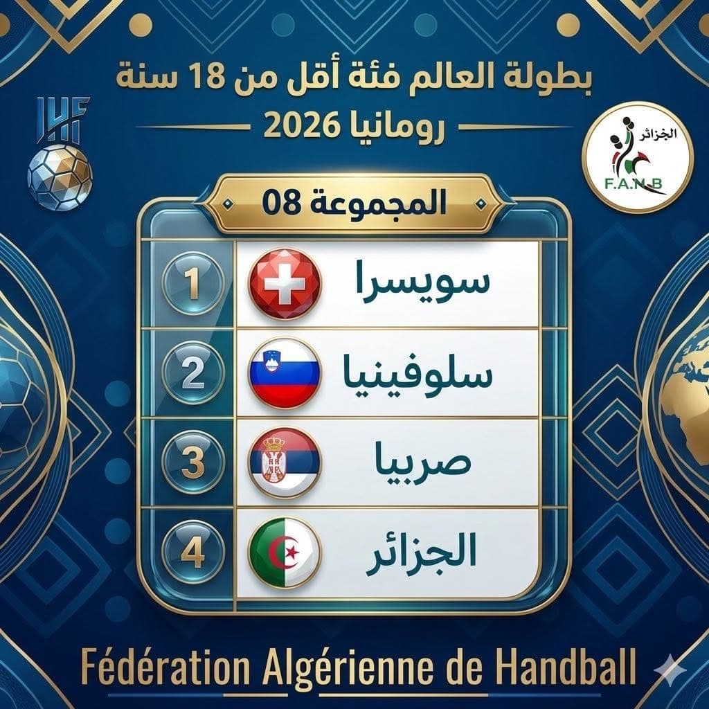 مونديال لكرة اليد 2026 (أقل من 18 سنة-إناث): 