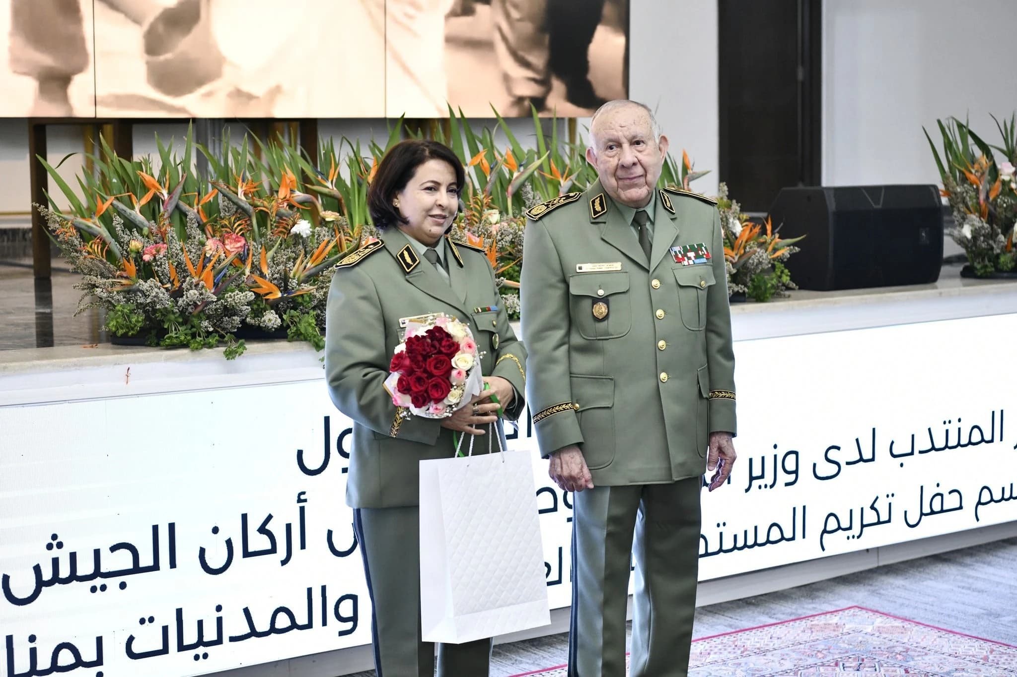 الفريق أول السعيد شنقريحة يشرف على مراسم الاحتفال باليوم العالمي للمرأة