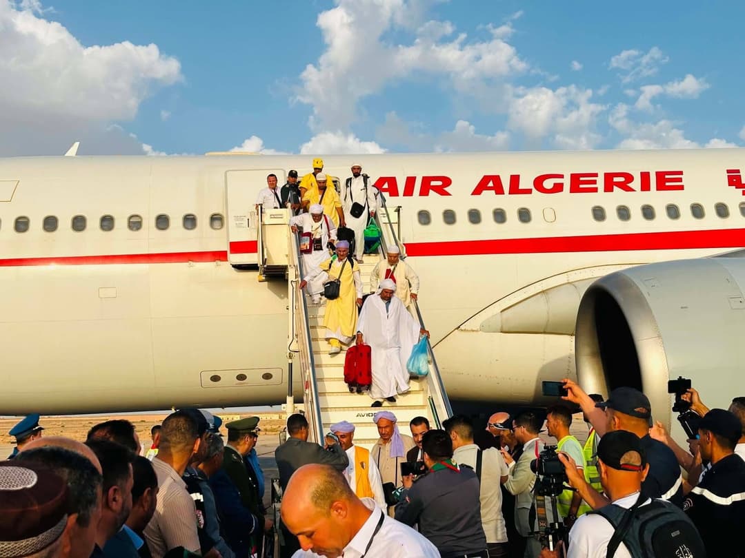 عودة أول فوج من حجاج ولايتي الأغواط والجلفة
