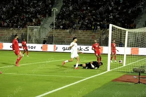 المنتخب الوطني للمحليين يفوزعلى ضيفه الفلسطيني في لقاء ودي أخوي