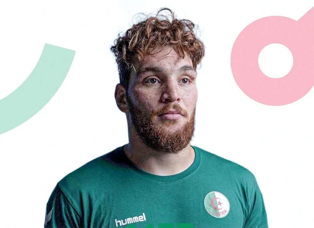 المصارع الجزائري بشير سيد عزارة 