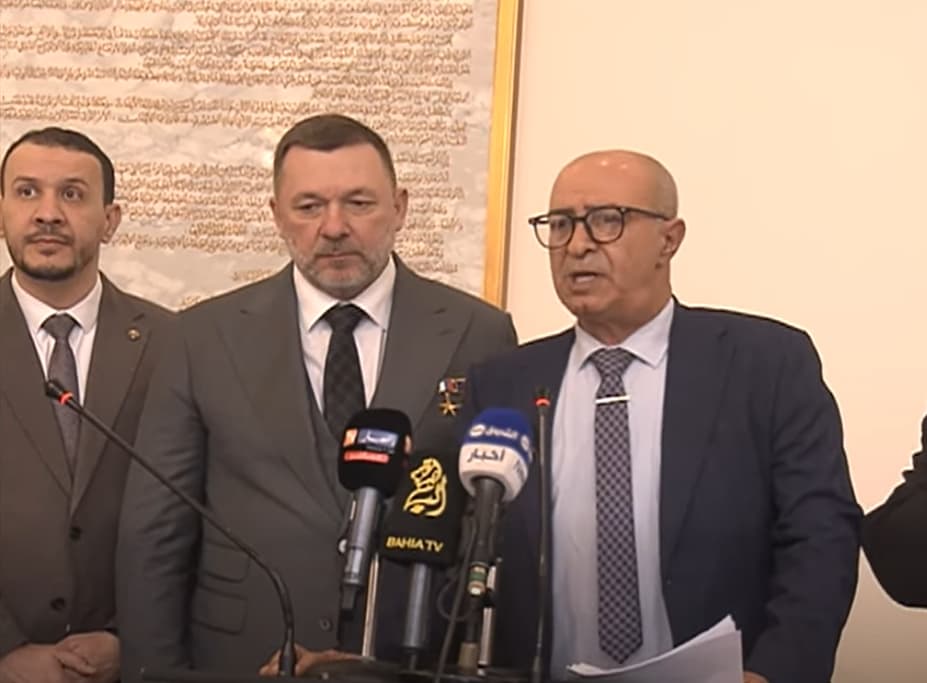 نائب رئيس مجلس الأمة يستقبل عضو مجلس الدوما لفيديرالية روسيا 