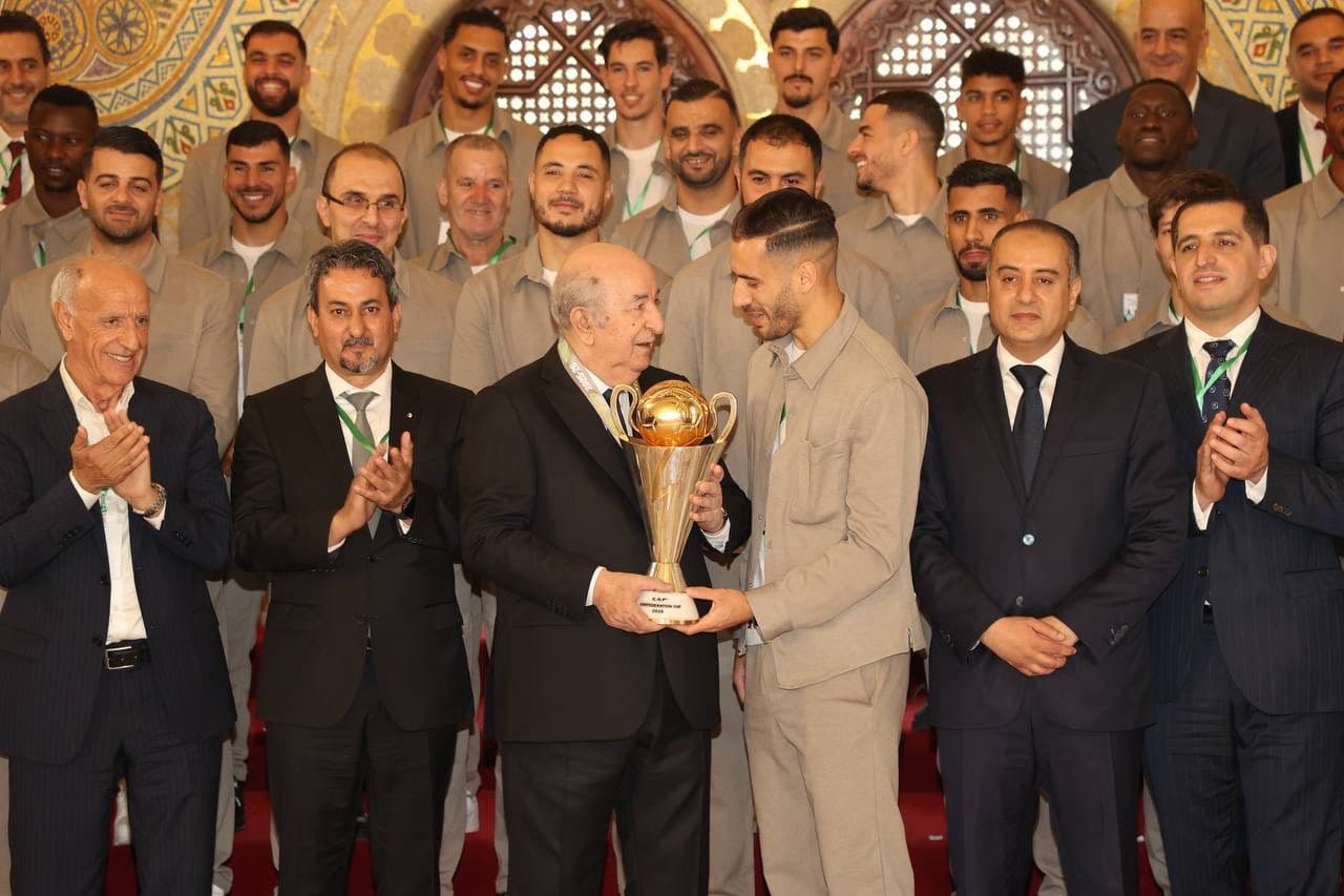 رياضيون متألقون قاريا وعالميا يشيدون بالدعم المتواصل والتشجيع الدائم لرئيس الجمهورية