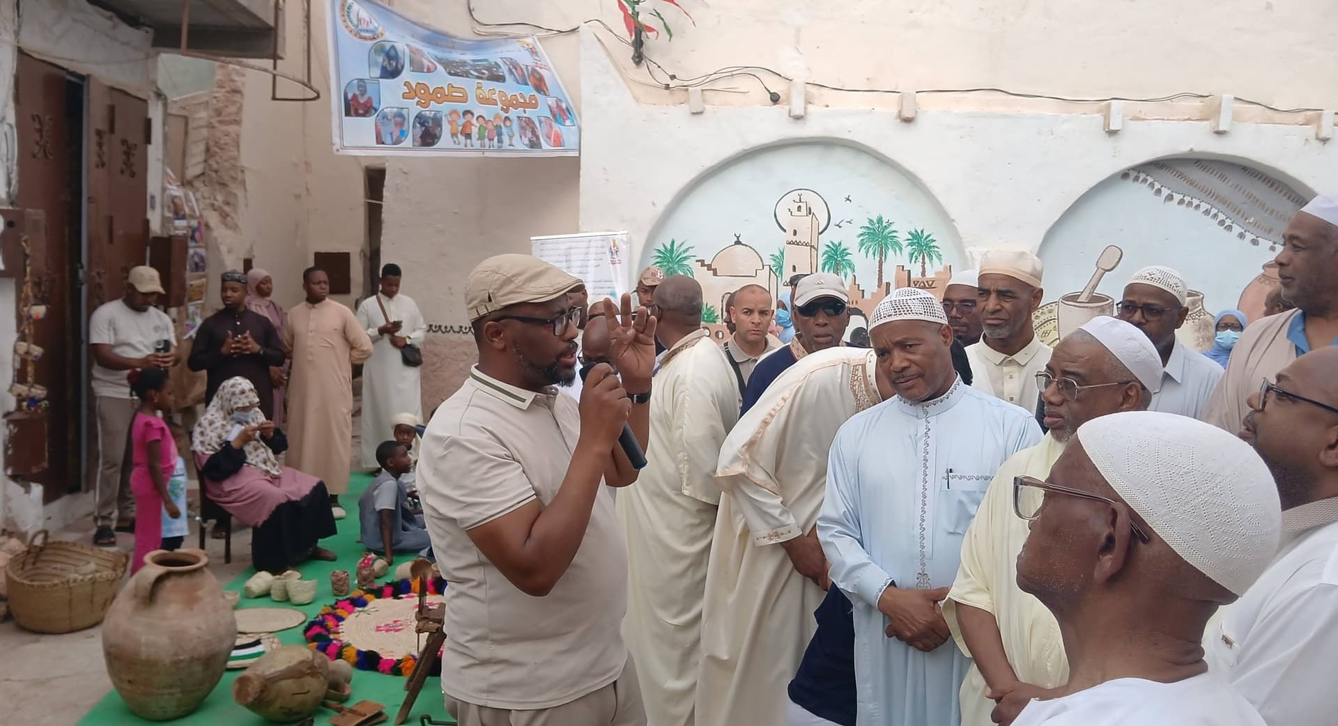 إقبال ملحوظ على المعرض التراثي بالقصر العتيق