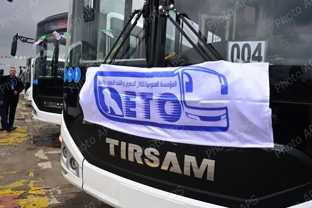 وهران : دخول 50 حافلة جديدة حيز الخدمة لتعزيز النقل العمومي
