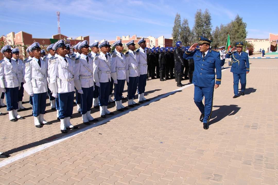 تخرج الدفعة السادسة لأعوان الشرطة بتمنراست