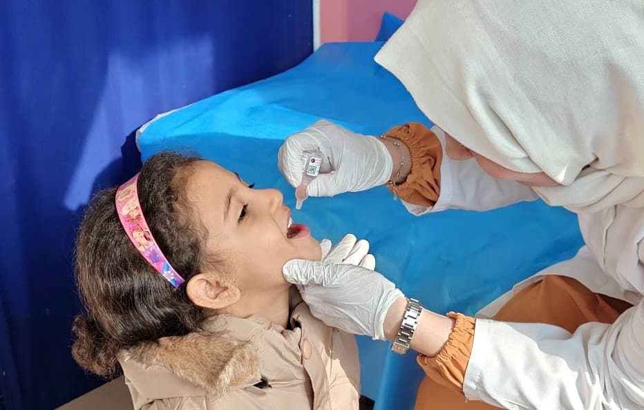 انطلاق الحملة الوطنية للتلقيح ضد شلل الأطفال بولايات غرب البلاد