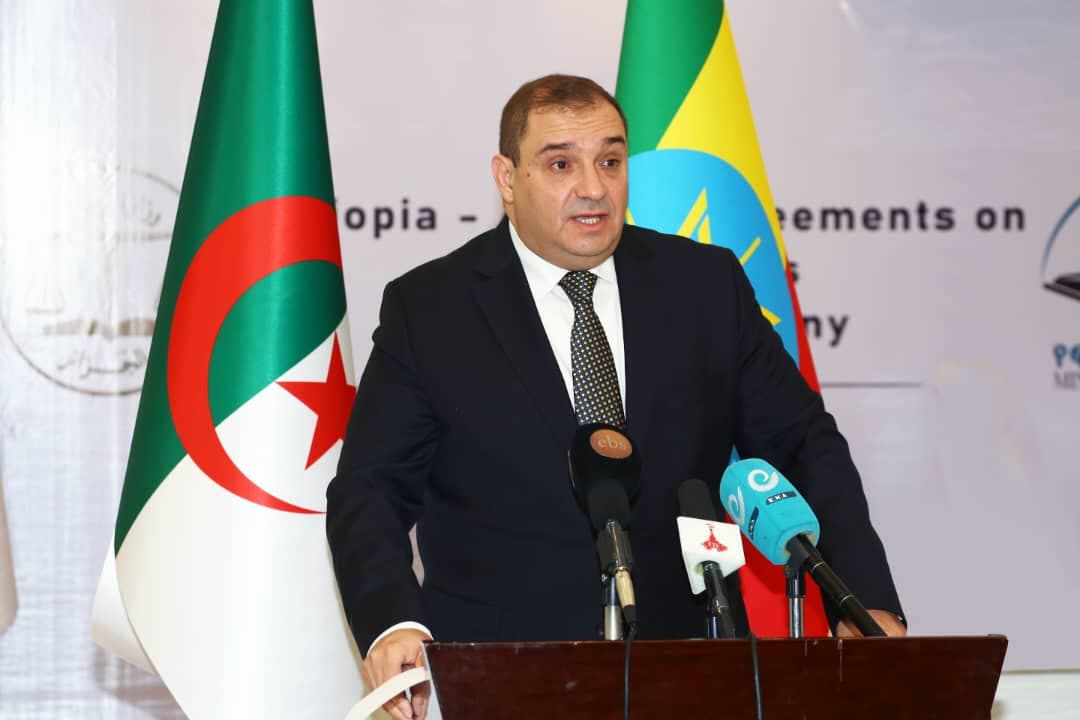 بوجمعة يلتقي نظيرته الإثيوبية بأديس أبابا