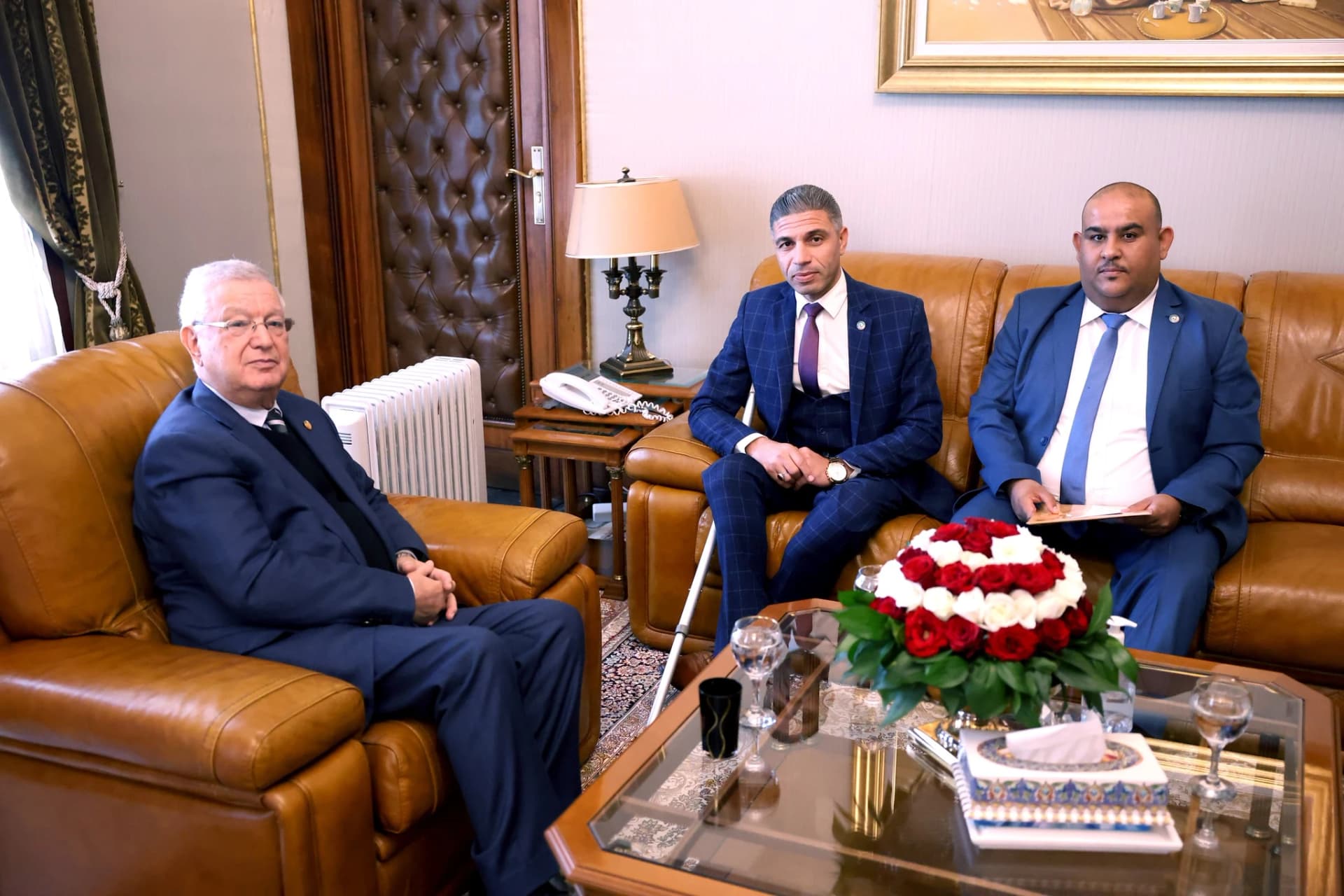 رئيس مجلس الأمة يستقبل وفدا عن الاتحاد الوطني لذوي الهمم