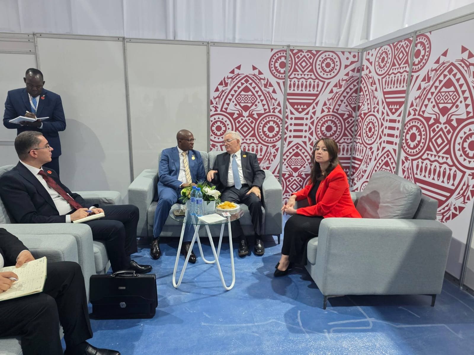  ناصري يتحادث بلواندا مع الوزير الأول البورندي ومديرة وكالة التنمية للاتحاد الإفريقي
