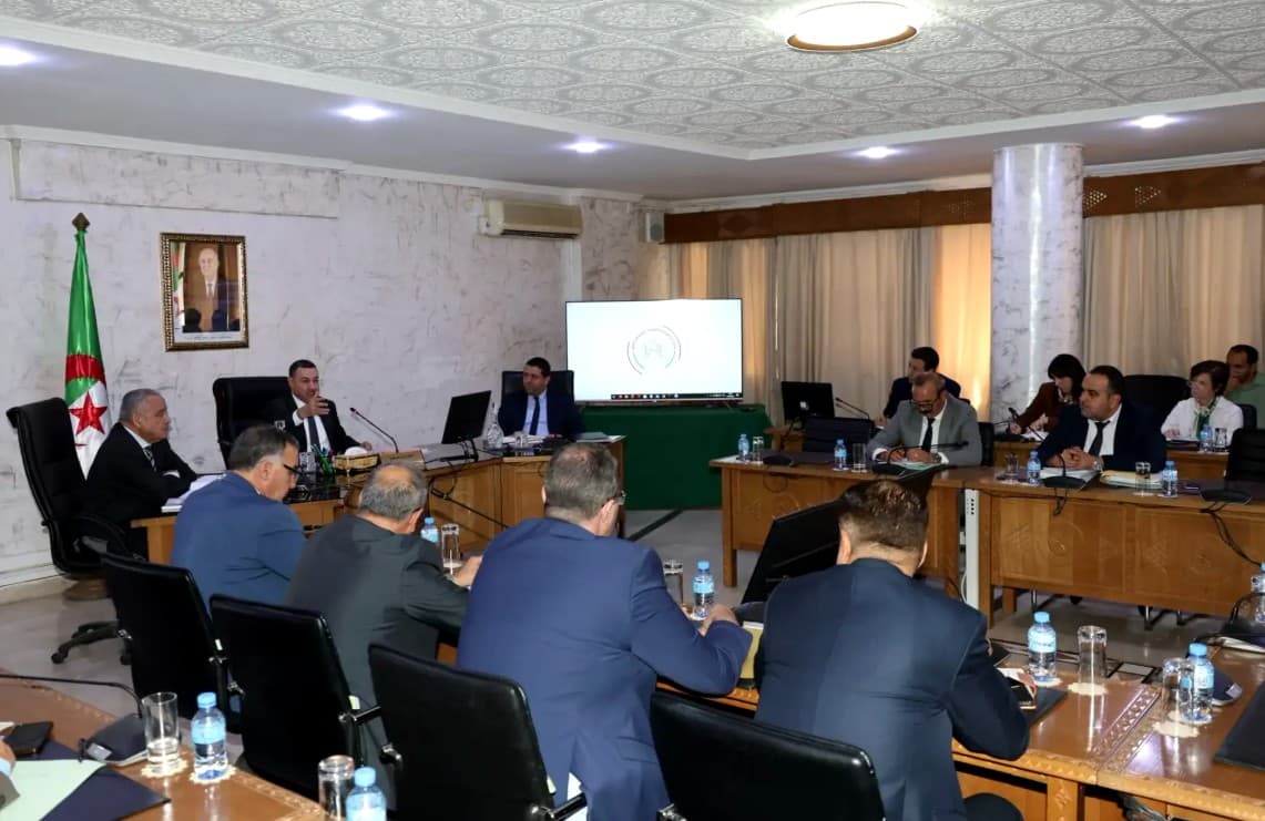 سعيود يترأس اجتماعا لمتابعة اثار التقلبات الجوية وانشاء الشركة الوطنية للنقل الجوي الداخلي