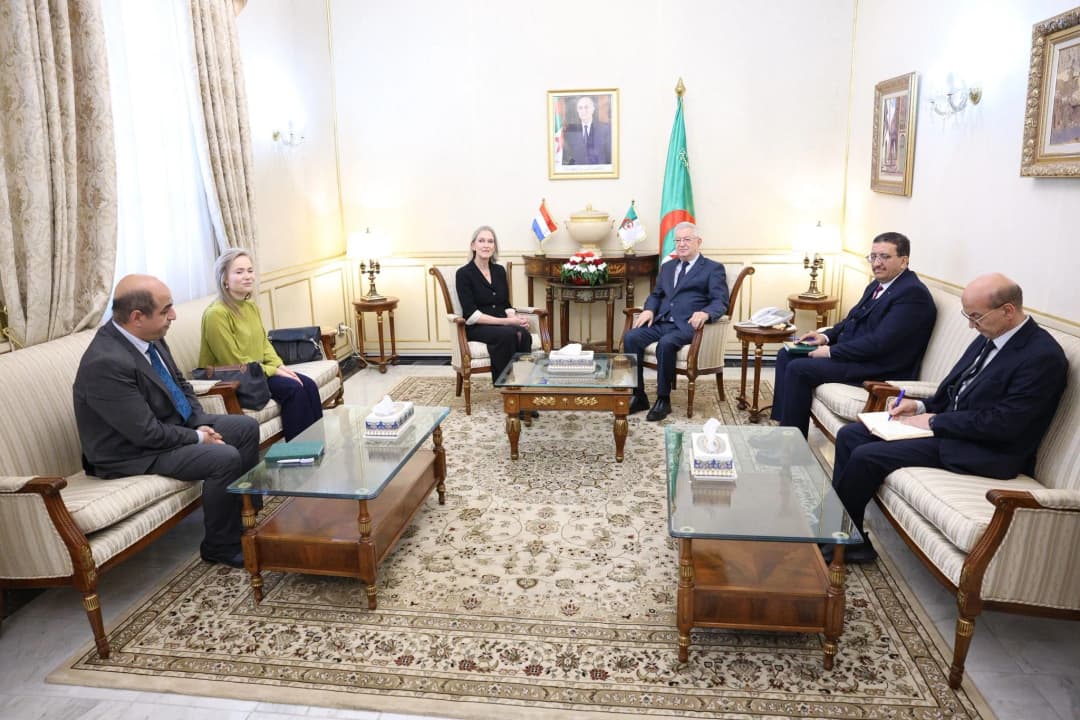 مجلس الأمة : السيد ناصري يستقبل سفيرة مملكة هولندا لدى الجزائر