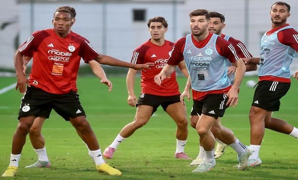  المنتخب الجزائري يواصل تحضيراته تحسبا لودية موريتانيا