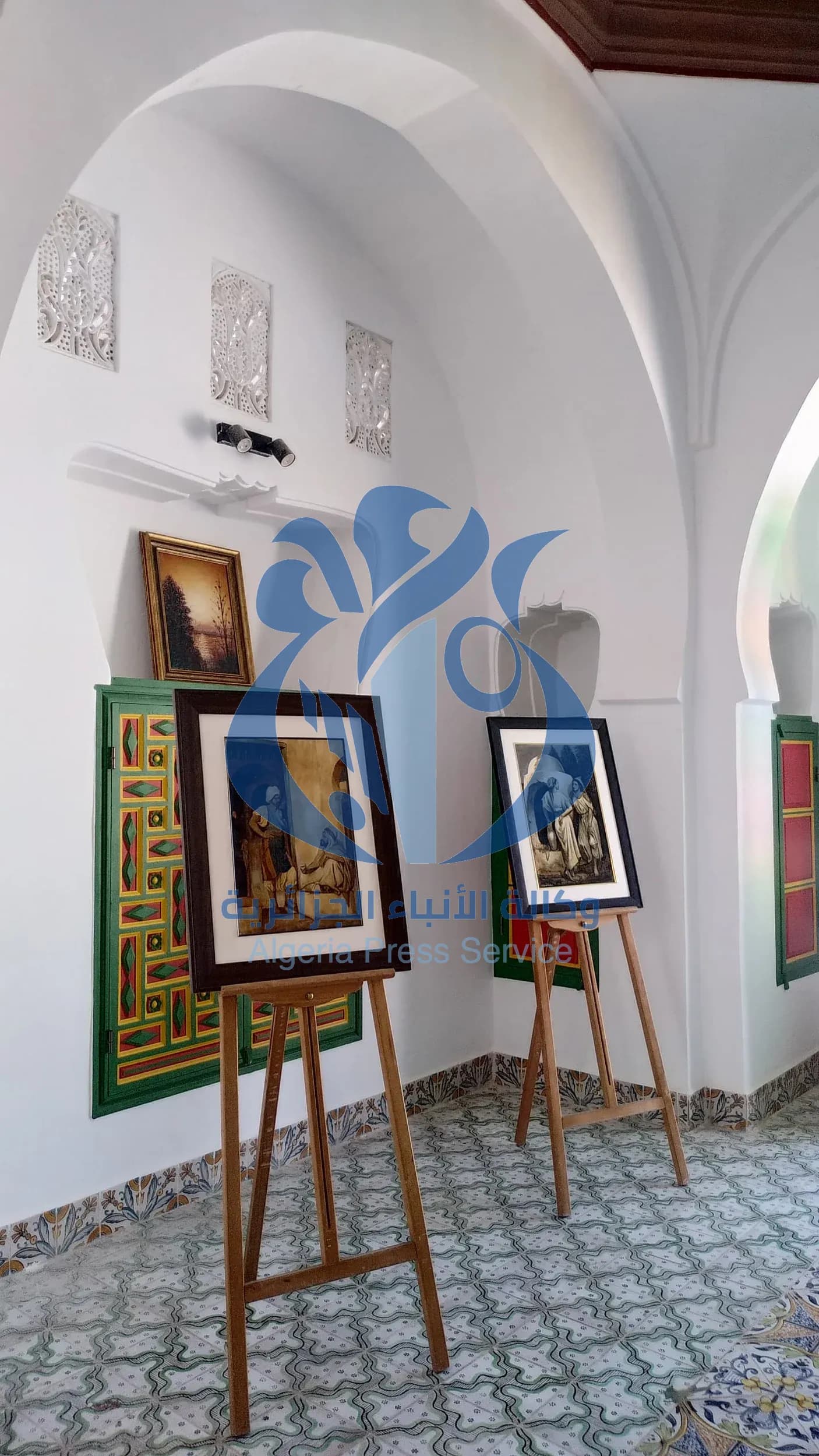 معرض للفنان التشكيلي جمال الدين مبرك بالجزائر العاصمة