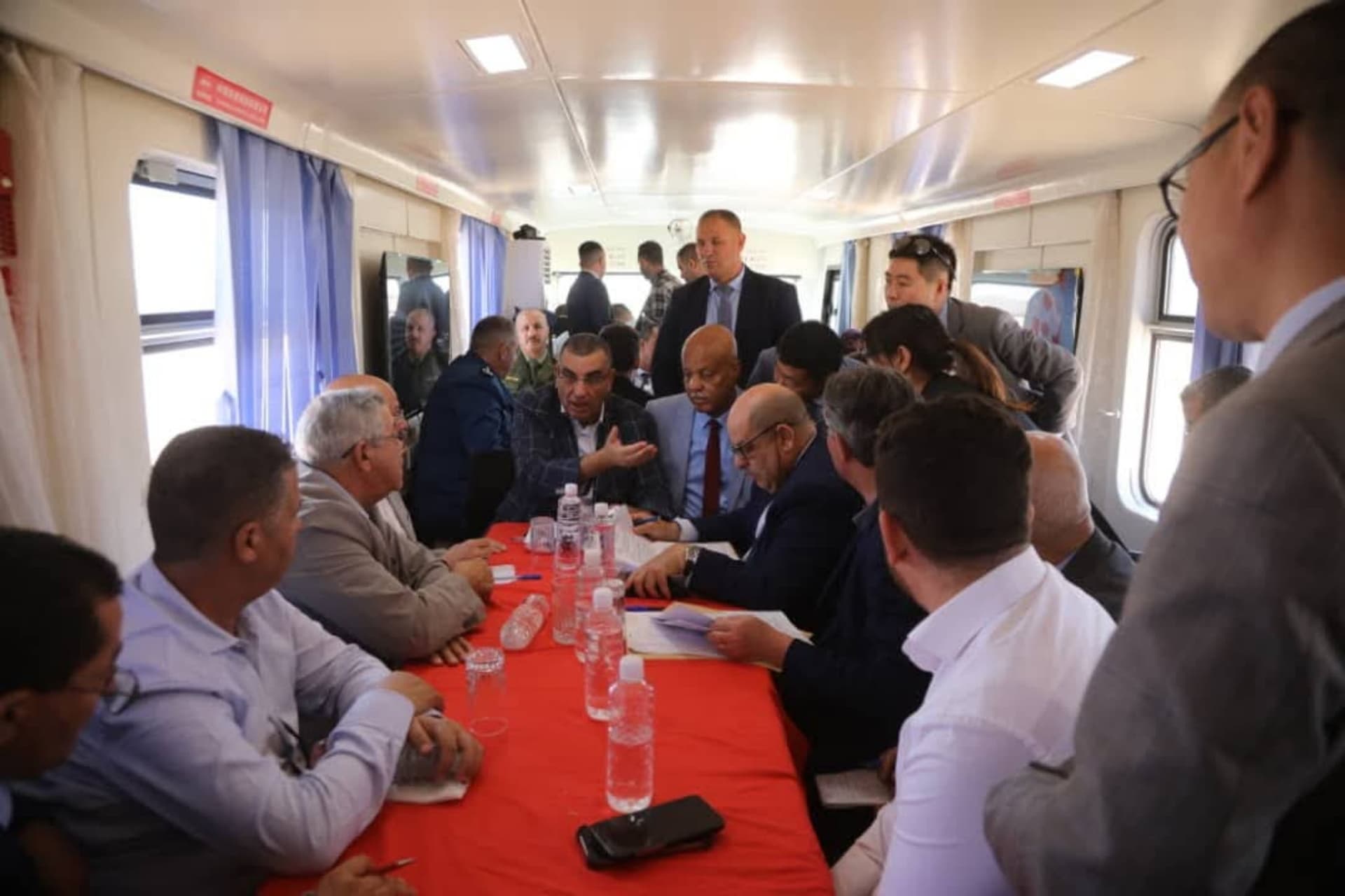 خط السكة الحديدية المنجمي الغربي: جلاوي يؤكد على ضرورة تسريع وتيرة الأشغال