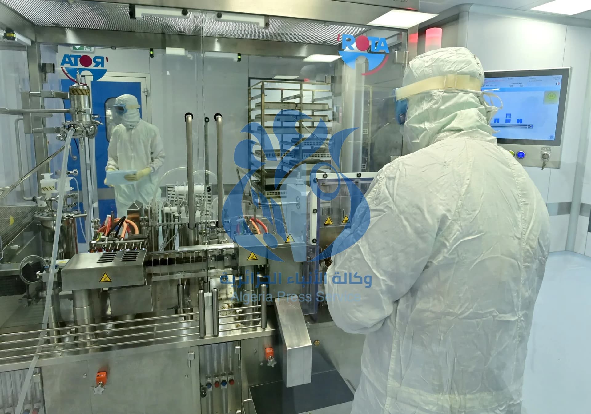 تدشين مصنع جديد لإنتاج الأدوية القابلة للحقن تابع لشركة  "حكمة فارما الجزائر" 