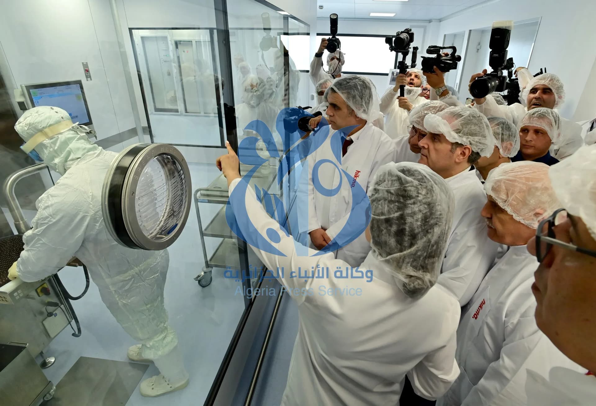 تدشين مصنع جديد لإنتاج الأدوية القابلة للحقن تابع لشركة  "حكمة فارما الجزائر" 