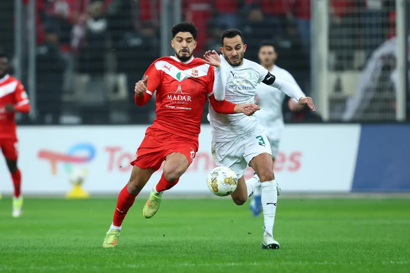 كرة القدم/ كأس الكونفدرالية (الدور نصف النهائي) : شباب بلوزداد - الزمالك