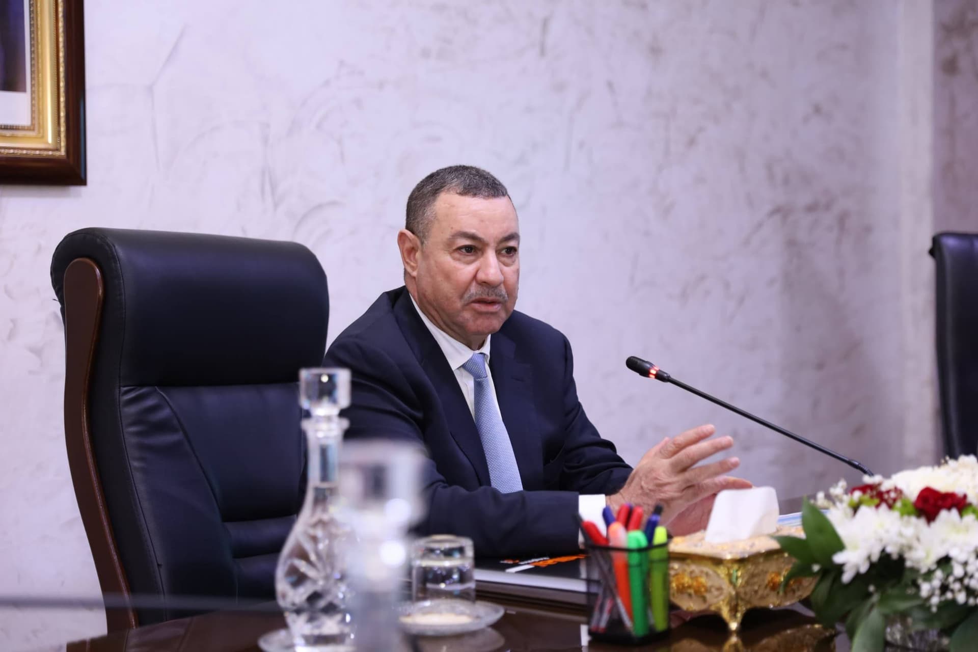 السيد سعيود يترأس اجتماعا خصص لملف تجديد حظيرة النقل الوطنية
