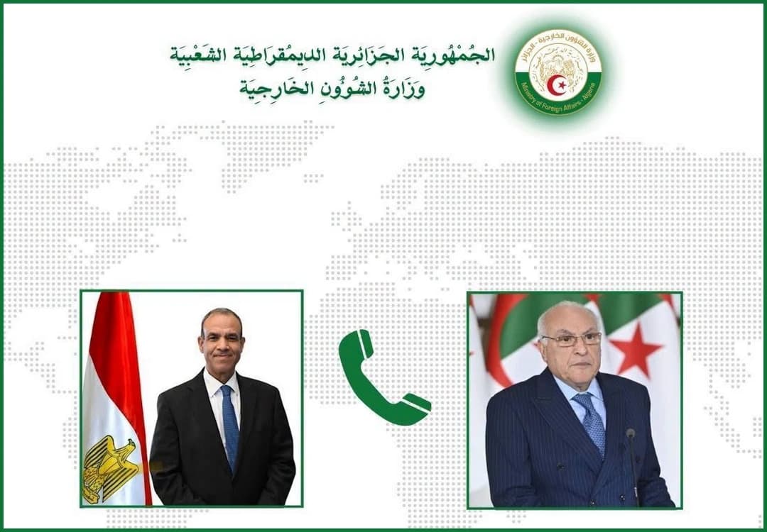 عطاف يجري اتصالا هاتفيا مع نظيره المصري