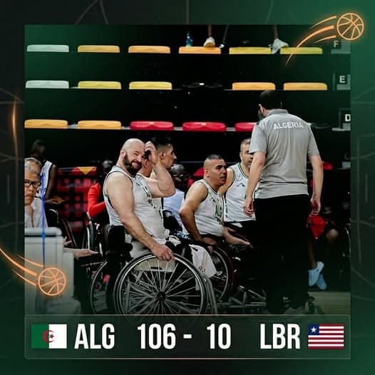 المنتخب الوطني في نصف النهائي بعد فوز عريض على ليبيريا (106-10)