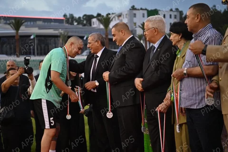 وزير العدل حافظ الأختام يشرف على مراسم المقابلة