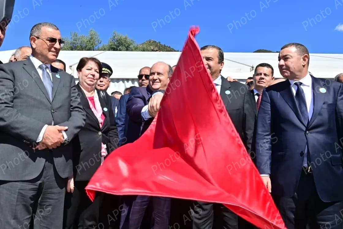 الوزير الأول يشرف ببجاية على إطلاق أشغال مشروع استغلال وتثمين منجم الزنك والرصاص