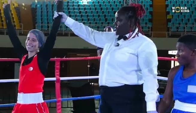 تتويج فتيحة منصوري بالميدالية الذهبية