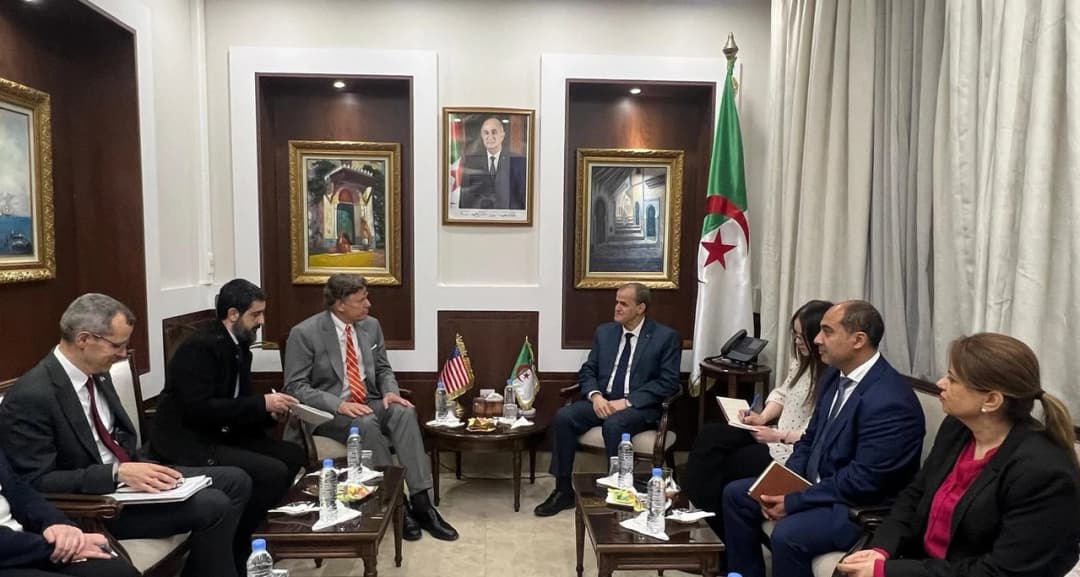رزيق يستقبل نائب وزير الخارجية الأمريكي