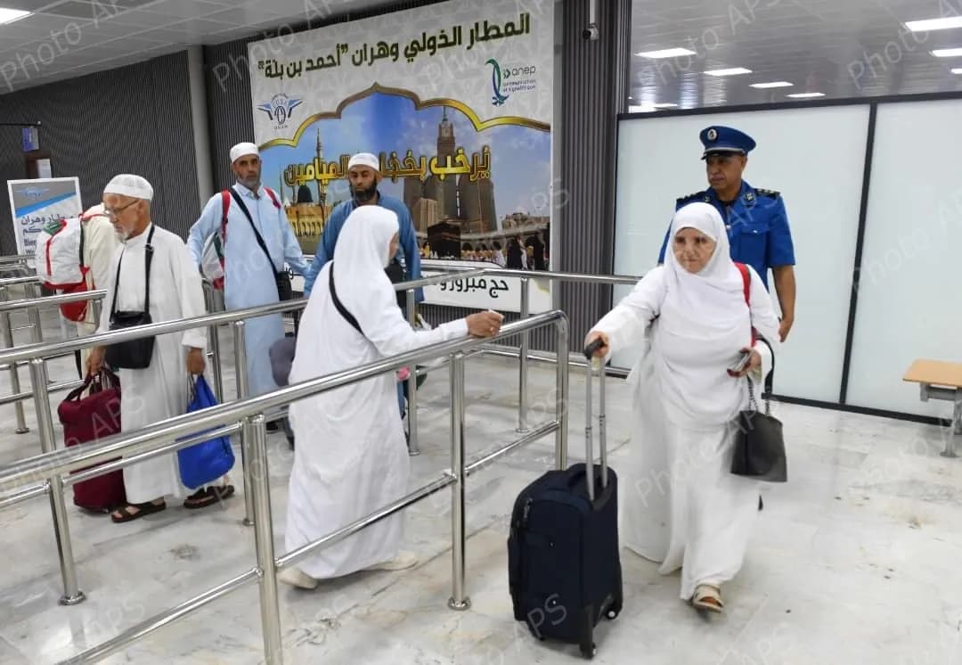 عودة أول فوج من حجاج ولايات غرب البلاد إلى وهران
