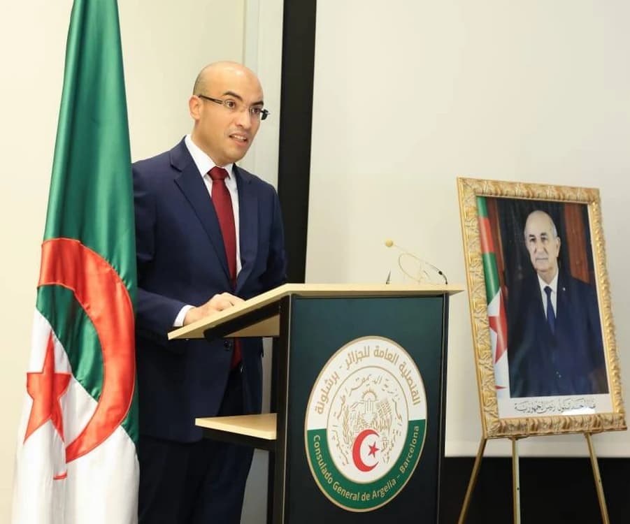 شايب يعقد لقاء تفاعليا مع أفراد الجالية الوطنية المقيمين ضمن الدائرة القنصلية لبرشلونة