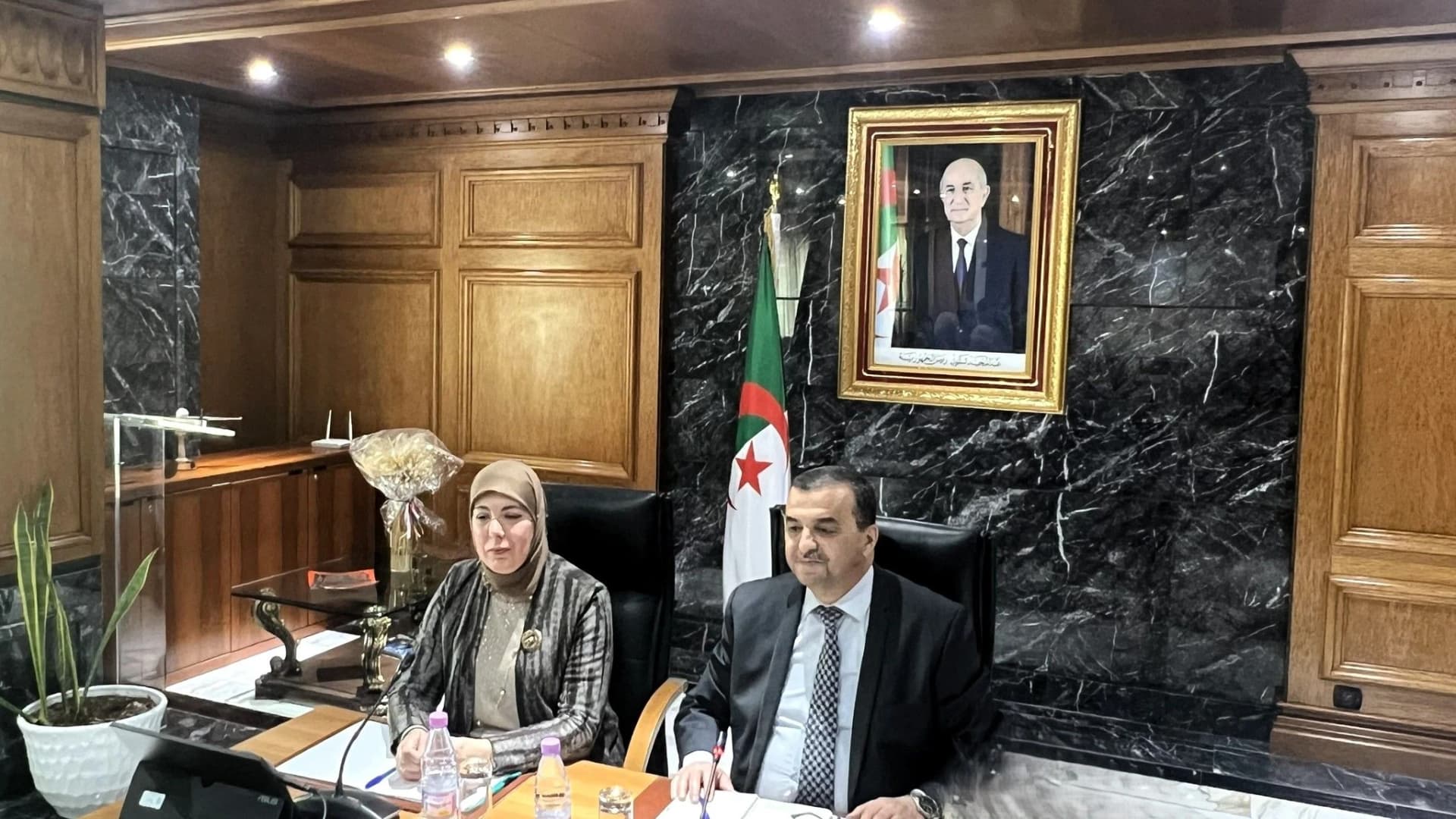 اجتماع تنسيقي لدراسة نظام معلوماتي لمتابعة تموين السوق الوطنية