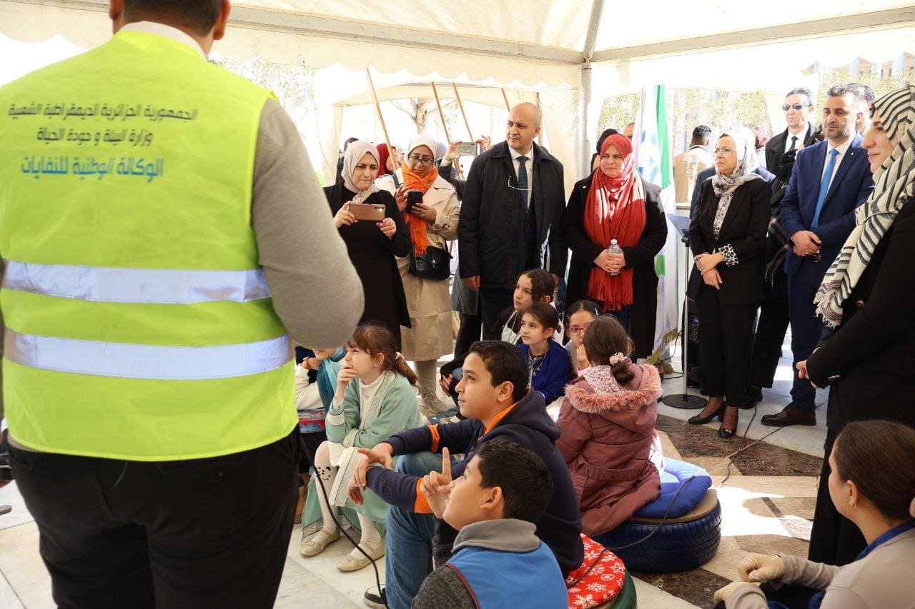 وزيرة البيئة وجودة الحياة تثمن النظام البيئي المستدام لجامع الجزائر