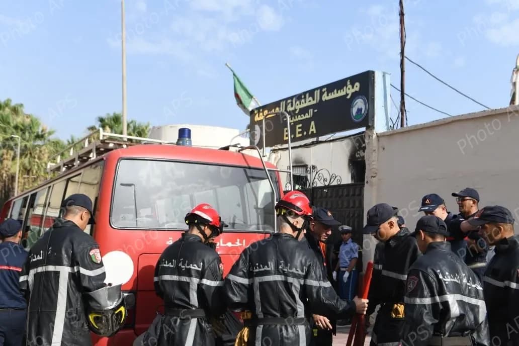 إخماد حريق بمؤسسة الطفولة المسعفة بالمحمدية وإسعاف 19 مصابا