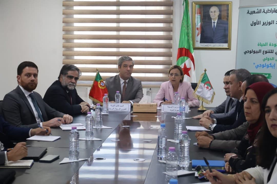 كريكو تستقبل كاتب الدولة البرتغالي لشؤون البيئة