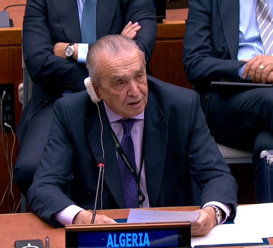 الجزائر تجدد تمسكها بحل عادل ودائم لقضية الصحراء الغربية قائم على حق تقرير المصير
