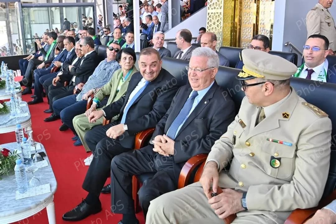 وزير العدل حافظ الأختام يشرف على مراسم المقابلة