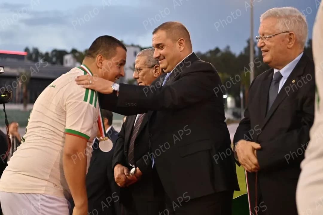 وزير العدل حافظ الأختام يشرف على مراسم المقابلة