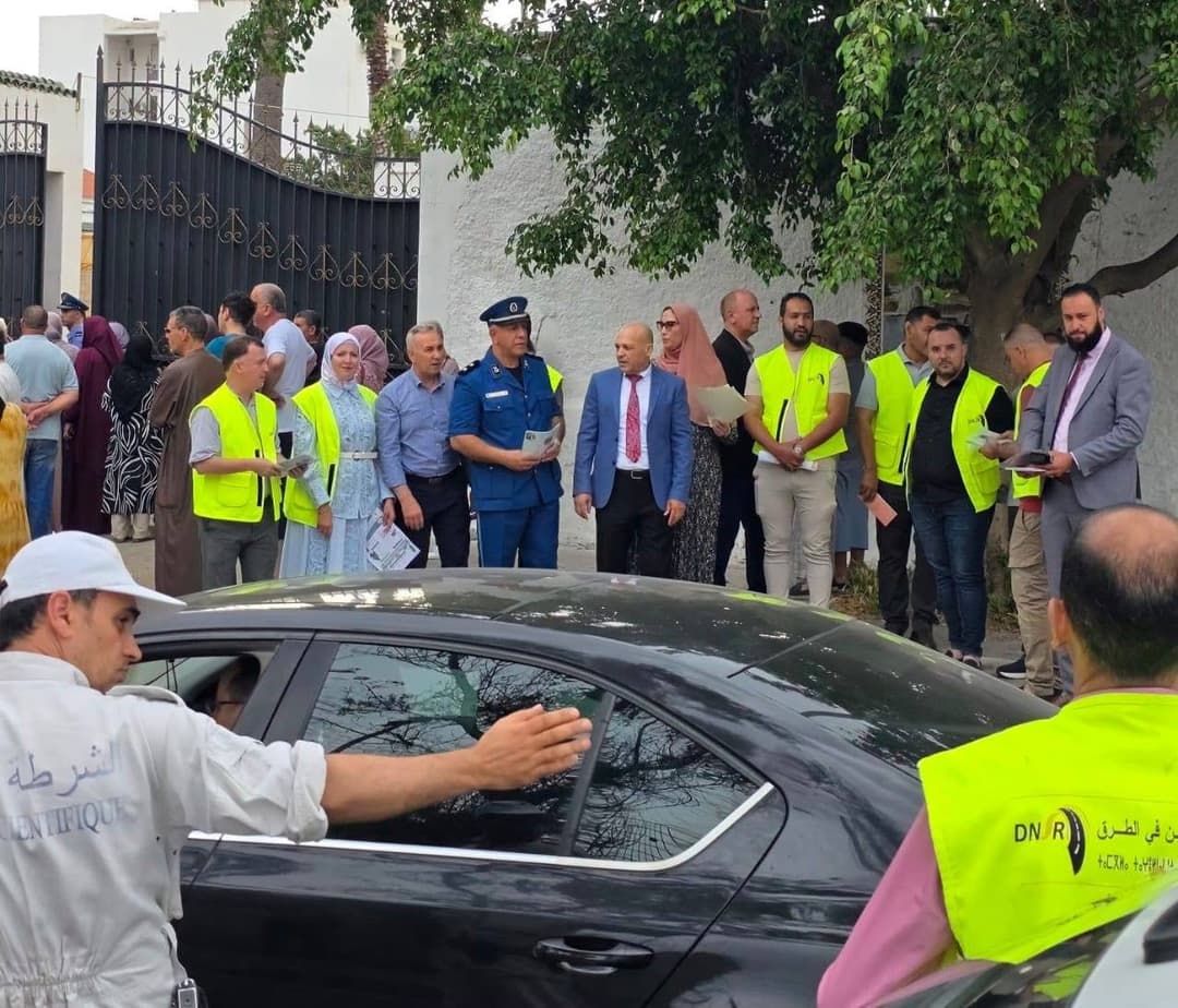 إطلاق حملات تحسيسية لتعزيز السلامة المرورية وتسهيل تنقل المترشحين