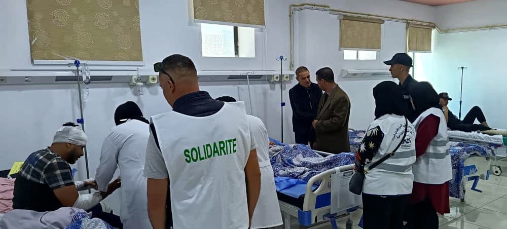 وفد يضم مختصين نفسانيين واجتماعيين يتنقل إلى مستشفى عنابة