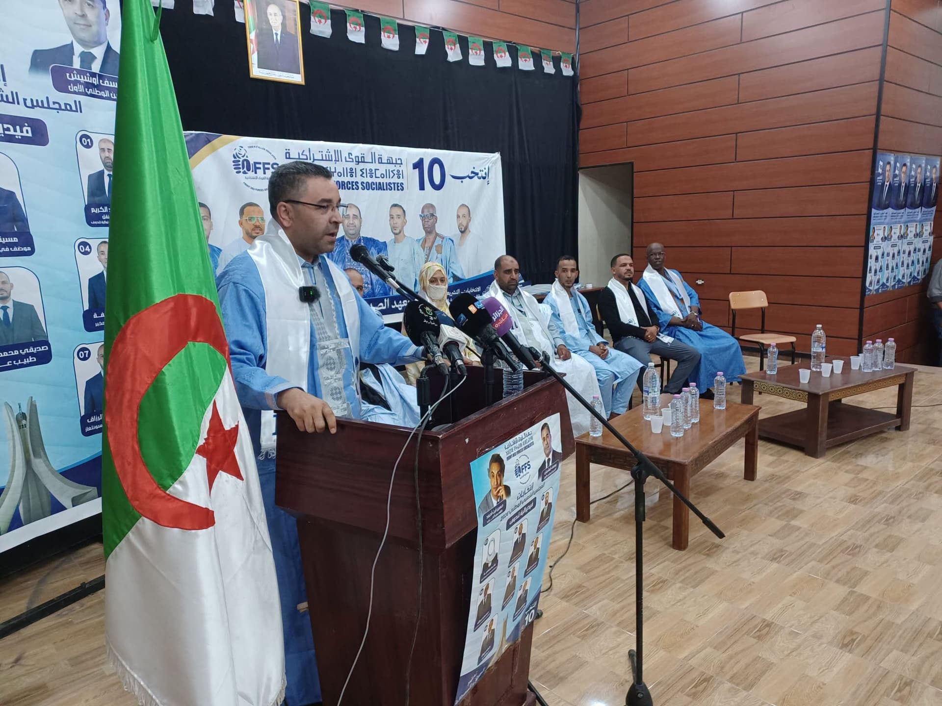 المشاركة الشعبية الواسعة في الاقتراع لرفع تحديات التنمية على جميع الأصعدة