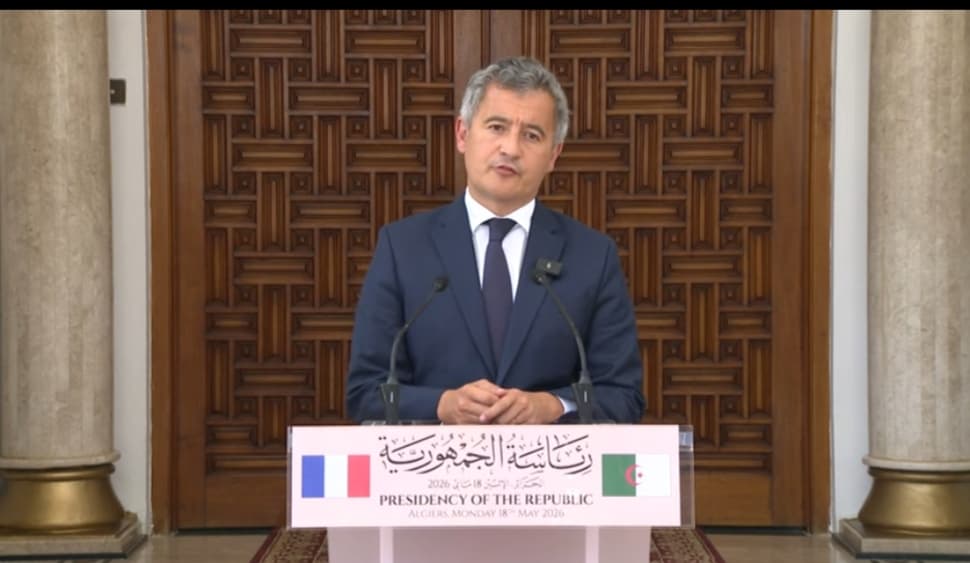 "زيارتي إلى الجزائر تهدف إلى تحسين التعاون القضائي بين الجزائر وباريس"
