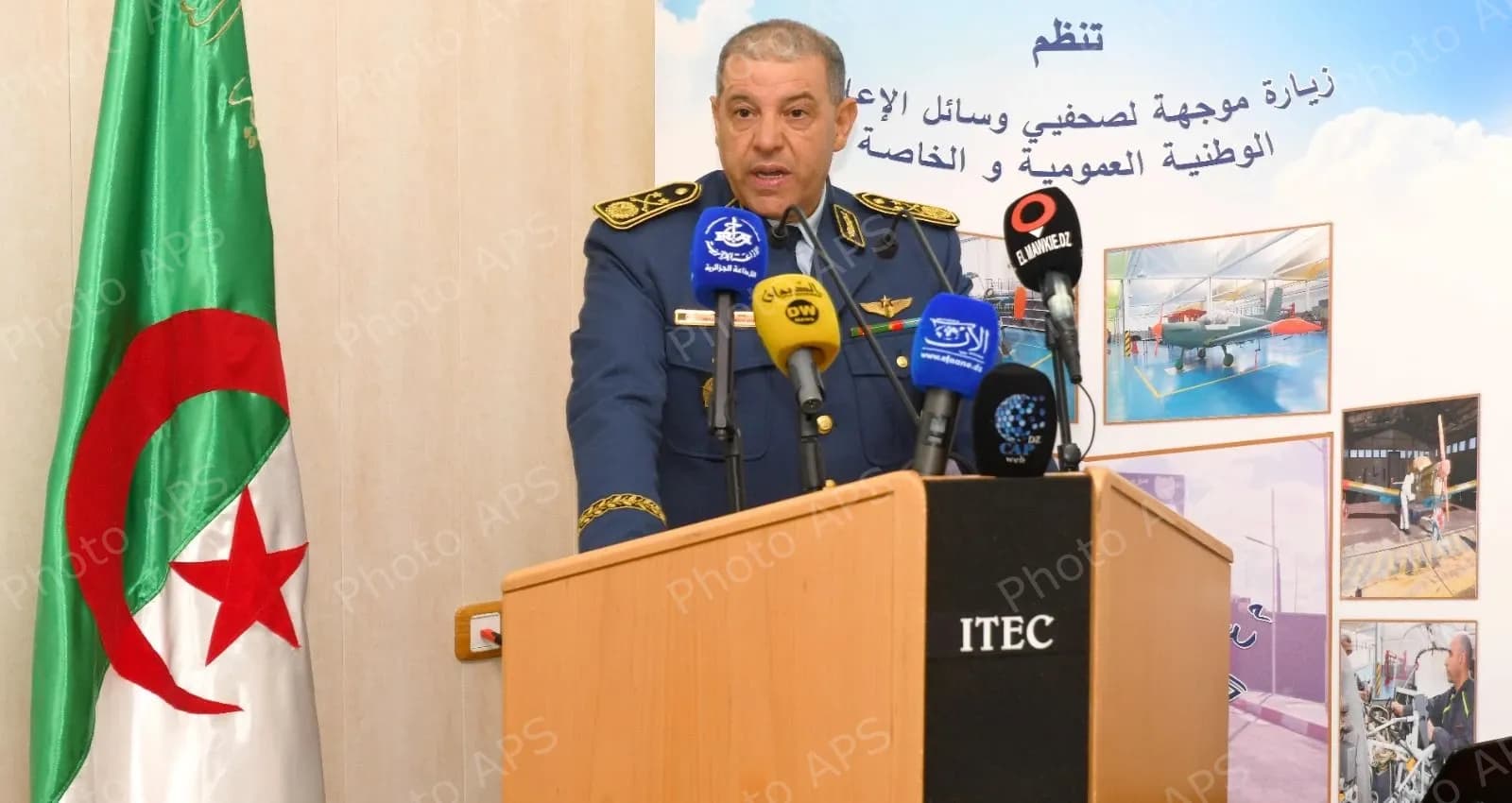 زيارة موجهة لوسائل الإعلام الوطنية لمؤسسة صناعة الطائرات "الشهيد بومدال عابد" بطفراوي