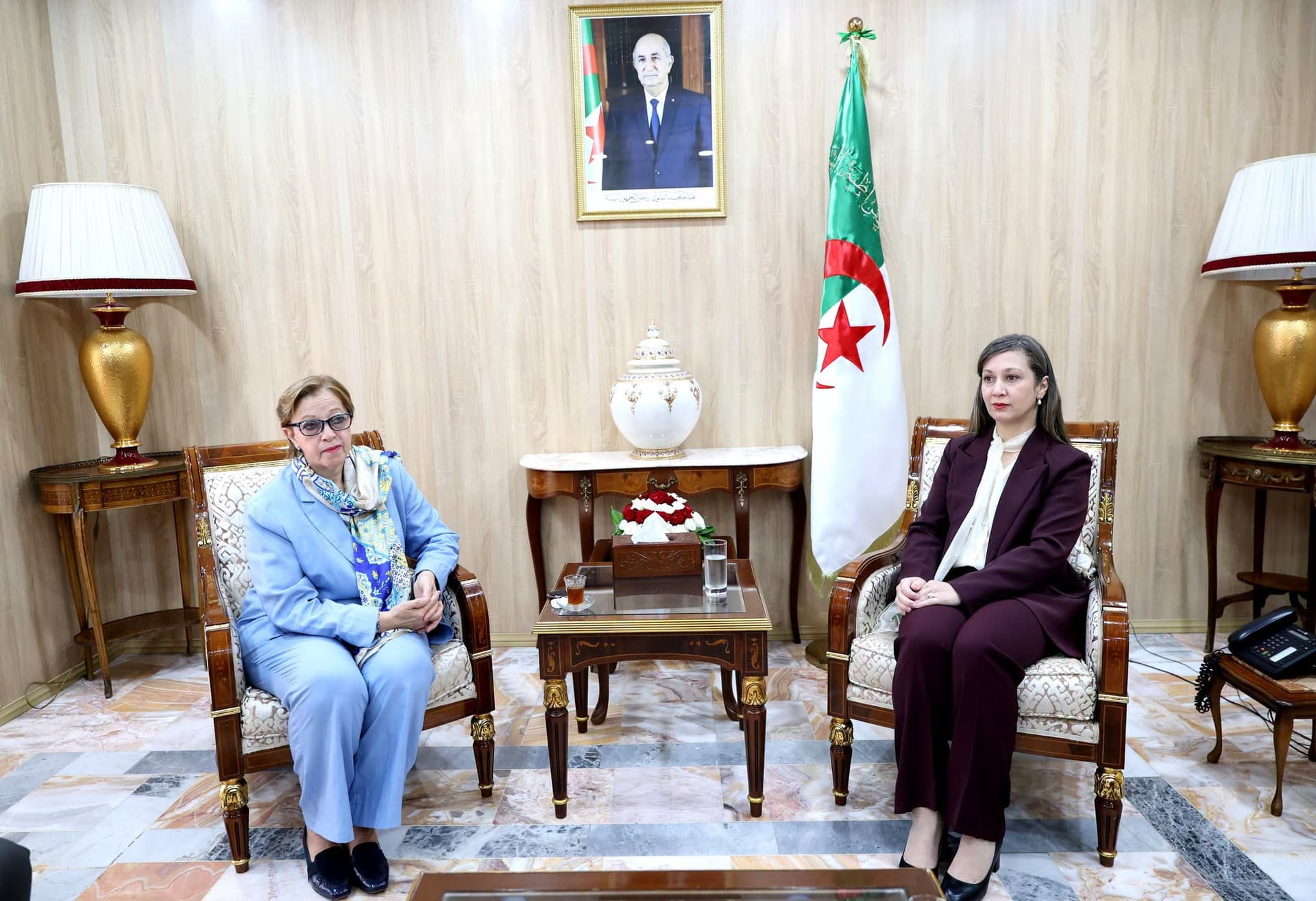 بوفدش تستقبل رئيسة المجلس الوطني لحقوق الإنسان