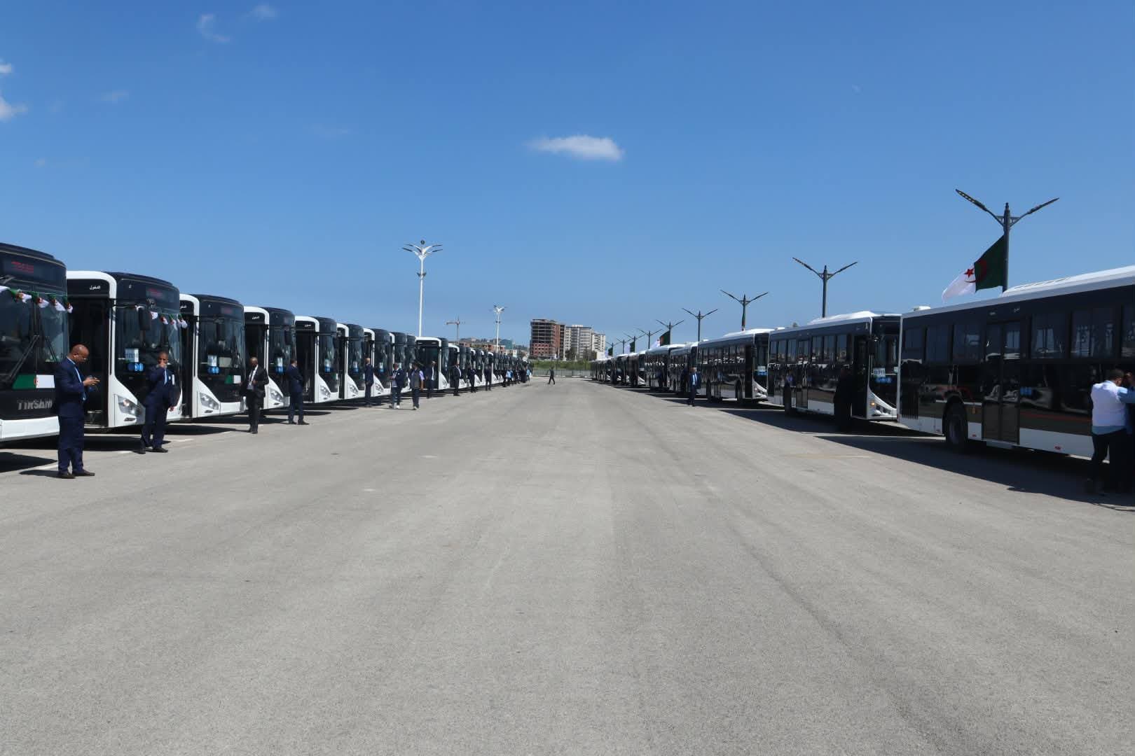 المؤسسة العمومية للنقل الحضري وشبه الحضري تتدعم بـ50 حافلة جديدة