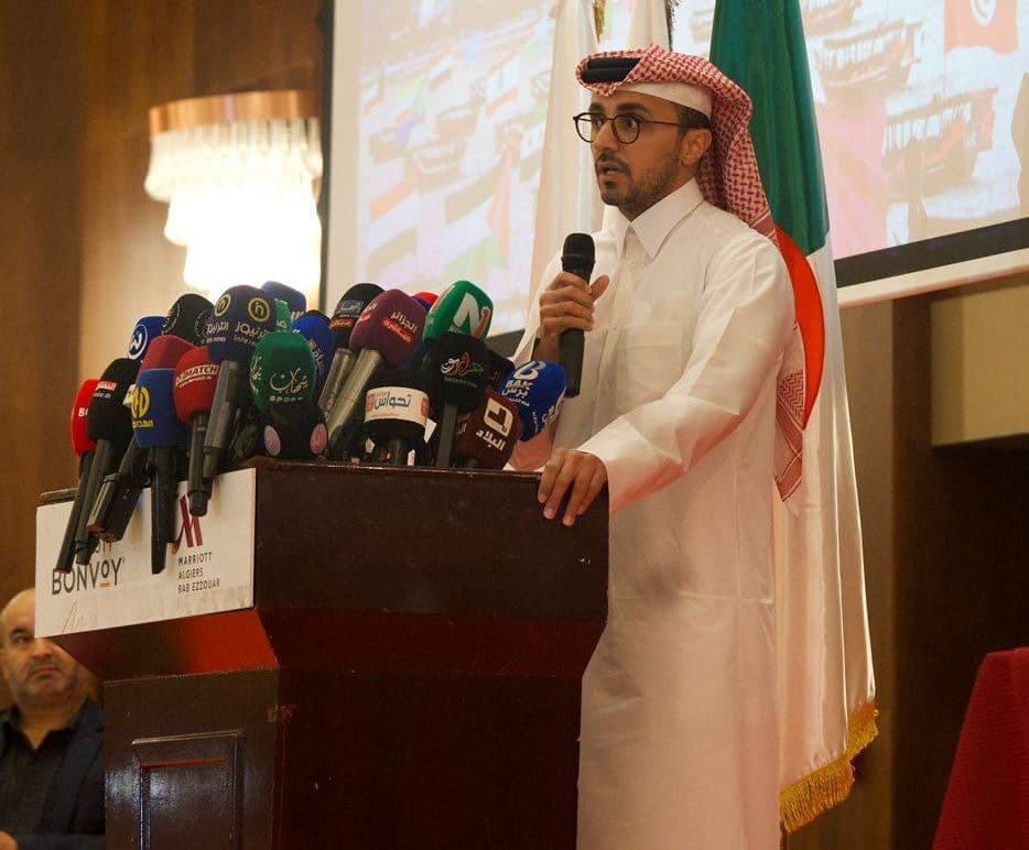 المدير التنفيذي للتخطيط والتنفيذ في اللجنة المنظمة لكأس العرب , علي محمود