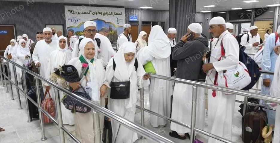 عودة أول فوج من حجاج ولايات غرب البلاد إلى وهران