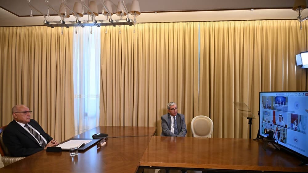 عطاف يشارك في أشغال الدورة العادية 165 لاجتماع مجلس جامعة الدول العربية على المستوى الوزاري